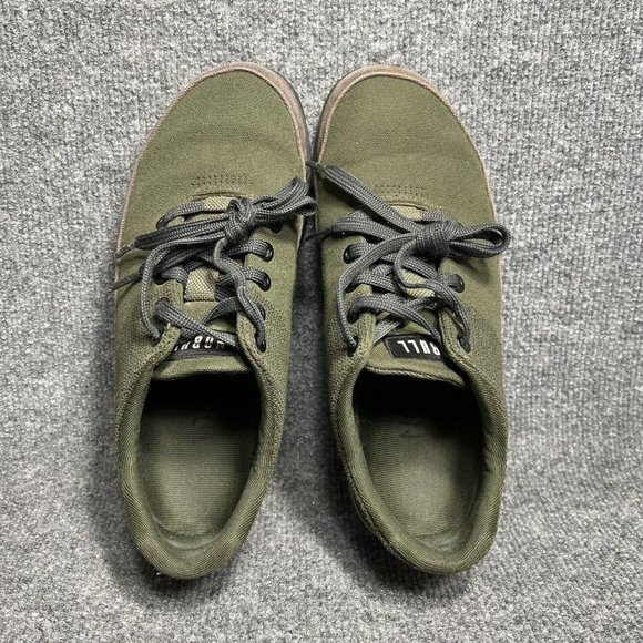 NOBULL Shoes Womens Size 8 Green Athletic Gym Canvas Trainer - Picture 5 of 10